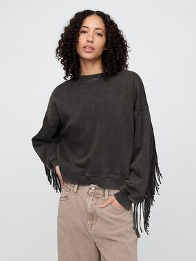 Oversized Western Sweatshirt!